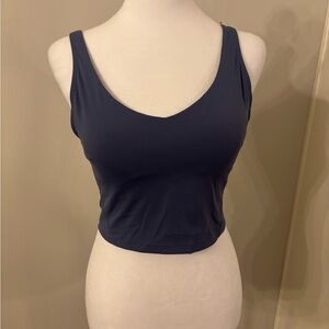 lululemon athletica Navy Blue Tank Top